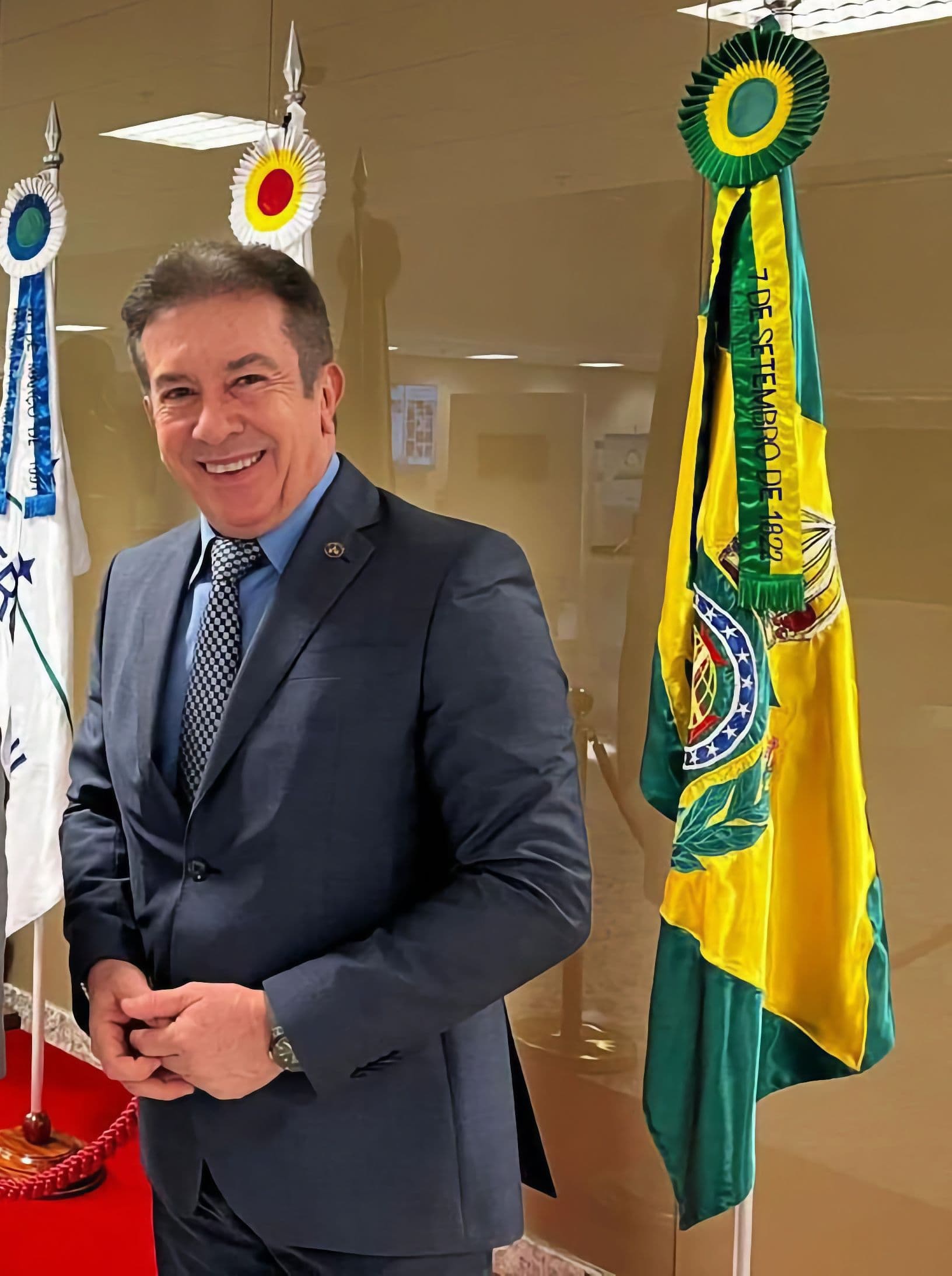 O Presidente da ANAMAGES, juiz Carlos Hamilton Bezerra Lima