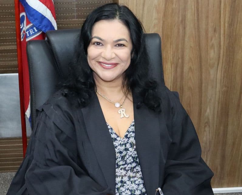 A juíza de Direito Dra. Rita de Cássia Ramos de Carvalho
