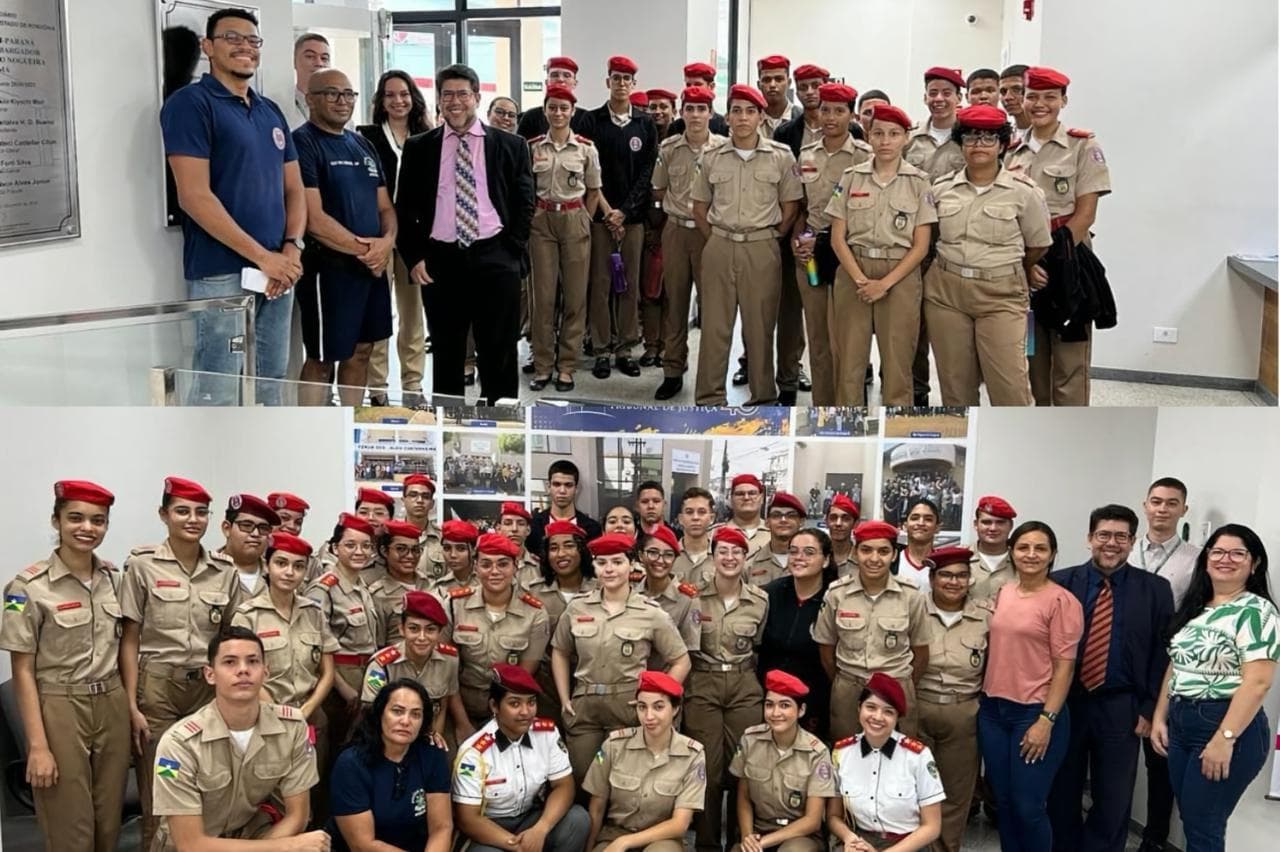 Na última semana, o Fórum recebeu visitas em dois períodos