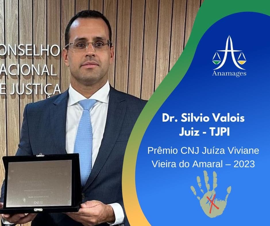 O Juiz do TJPI, Dr. Silvio Valois