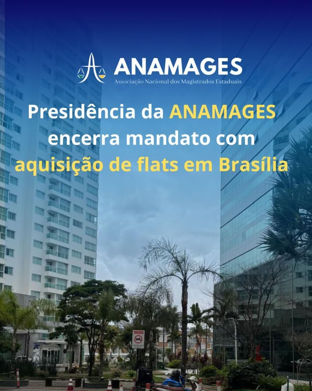 Os apartamentos acabam de ser adquiridos pela atual gestão da ANAMAGES